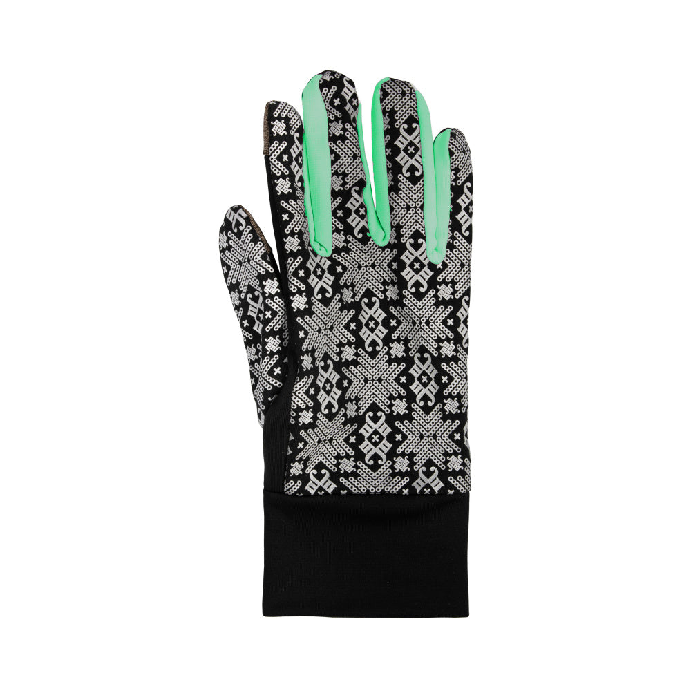 Morild Glitre hansker med refleks mint