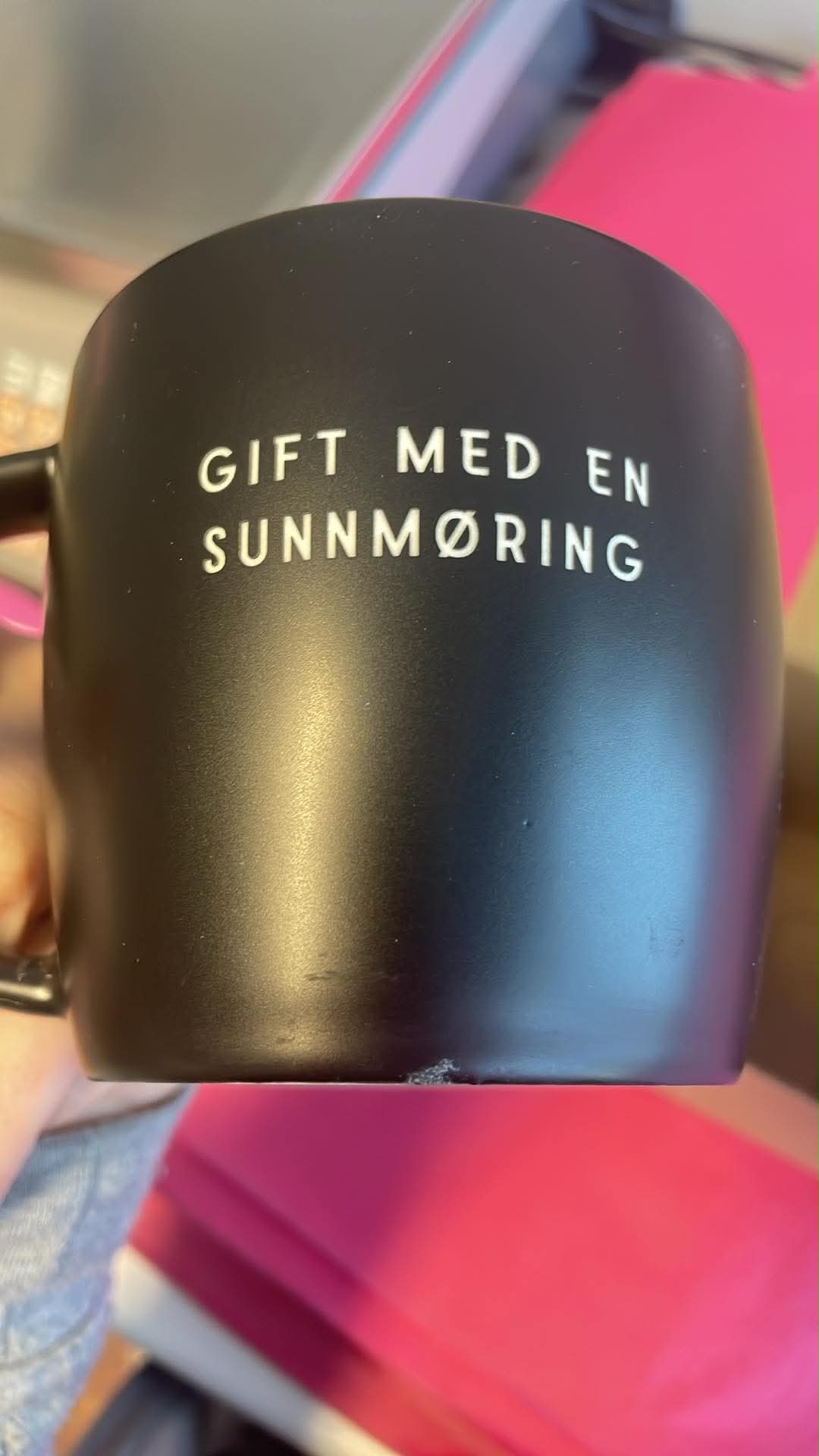 Sunnmørskoppen Gift med en Sunnmøring | B-vare