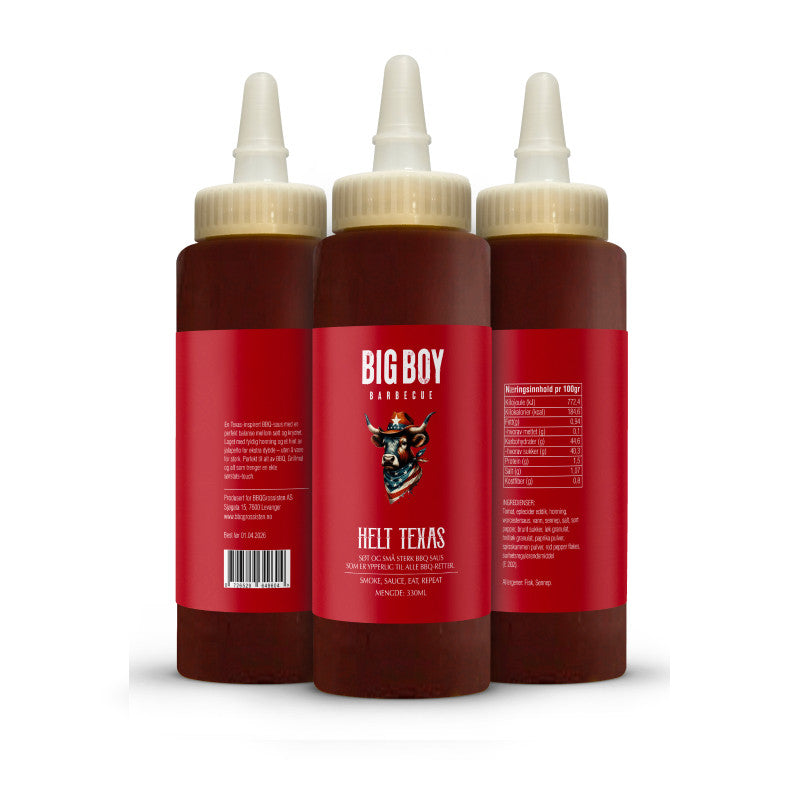 Big Boy BBQ Helt Texas BBQ Saus 300ml