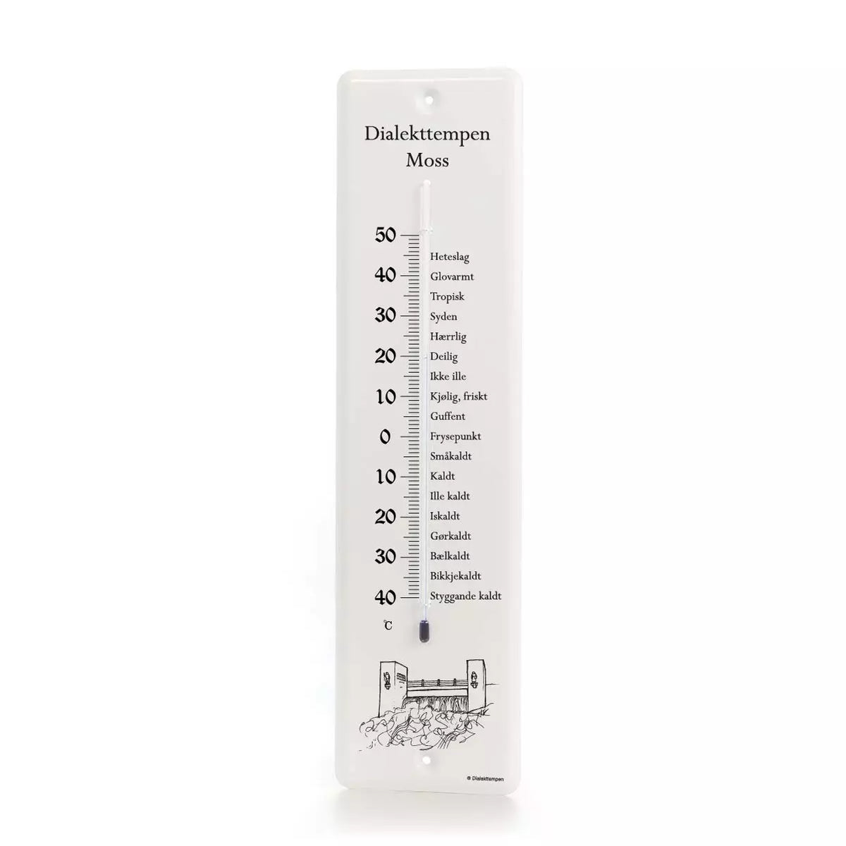 Gradestokk Moss - Mossefossen