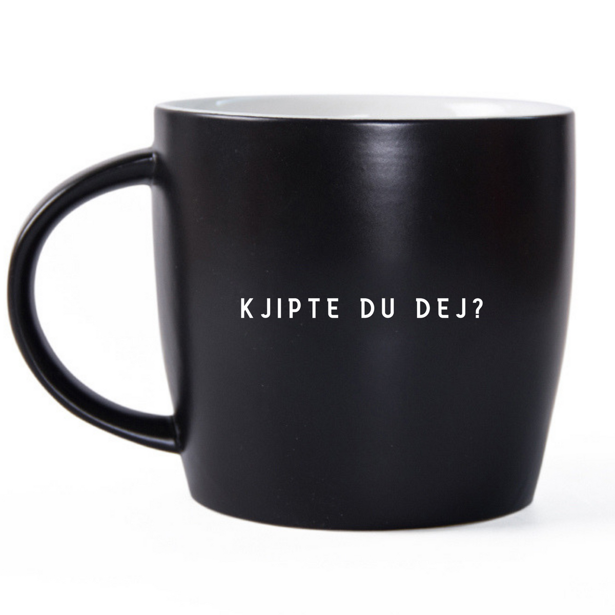 Svart kopp Kjipte dej