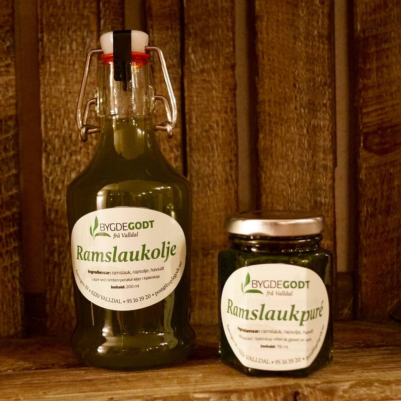 ramslaukpure og ramslaukolje