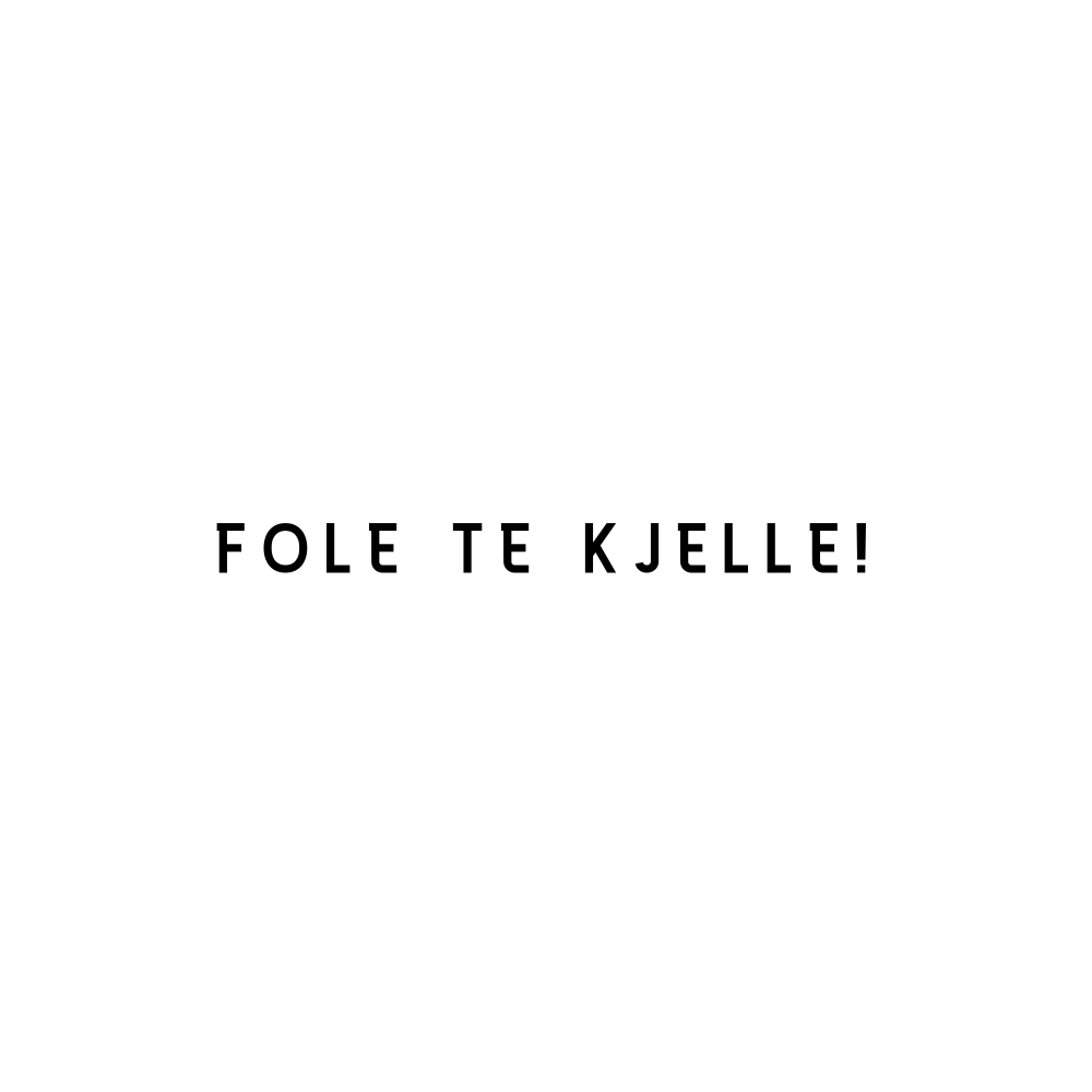 Sunnmørskoppen Fole te kjelle! - hvit